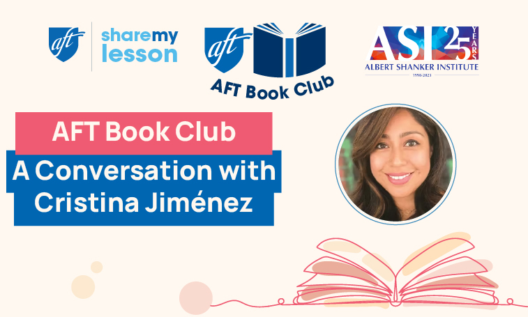 AFT Book Club: A Conversation with Cristina Jiménez