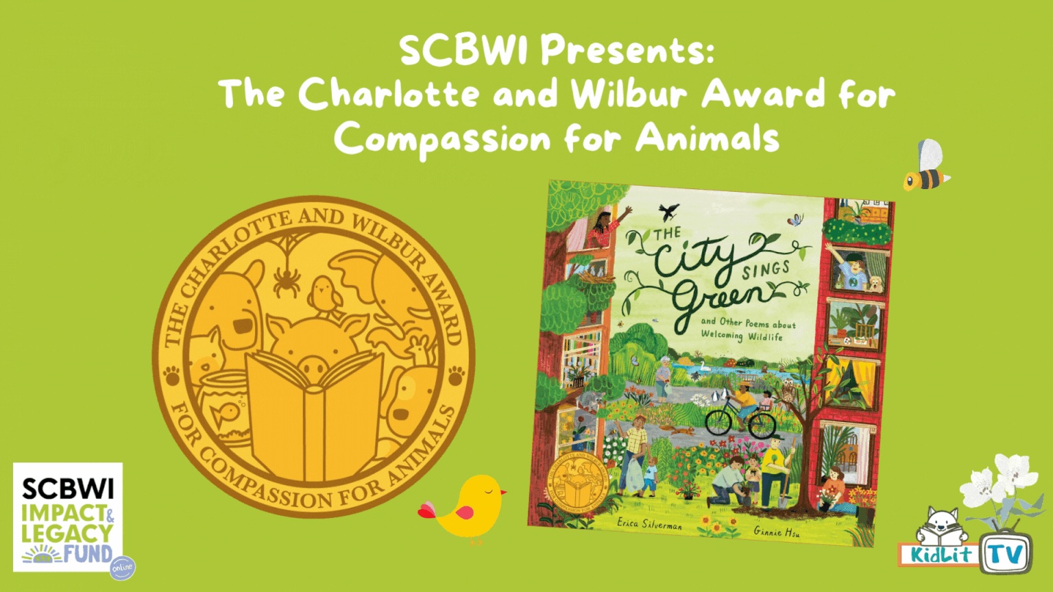 SCBWI Impact & Legacy Fund: The Charlotte and Wilbur Award for Compassion for Animals
