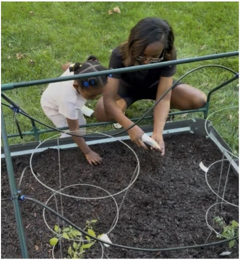 Natalie and her daughter